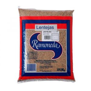 Lentejas Secas Ramoneda Bolsa x 5 kg