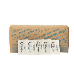 Azucar Blanca en Sobrecitos Mayoristanet Caja (800 u x 6,25 Grs)