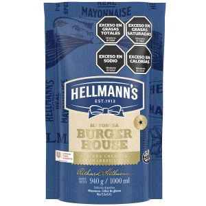 Mayonesa Burger House S/tacc Hellmann's Doy Pack (8 x 940 Gr)
