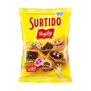 Galletitas Surtidas Bagley x 400 Grs