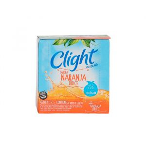 Jugo en Polvo Naranja Clight Caja ( 20 Sobres x 8 Gr)