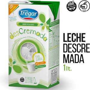 Leche Desc Larga Vida Tregar Pack (12 x 1 Lt) UNIDAD