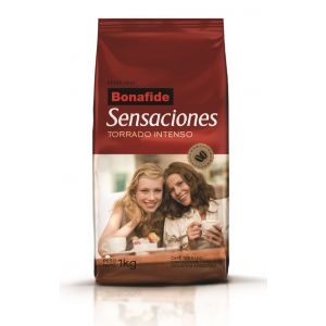 Cafe Torrado Molido Intenso Sensaciones Bonafide x 1 Kg
