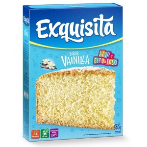 Bizcochuelo de Vainilla Exquisita Caja x 540 Gr