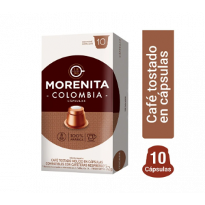 Café Etiopia en Capsulas La Virginia Caja (10 Caps x 5,2 Gr)