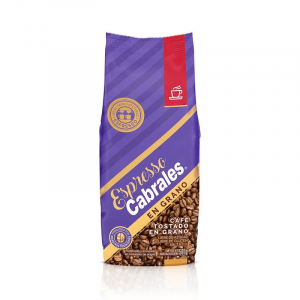 Cafe Tostado en Grano Espresso Cabrales Bolsa x 500 Gr