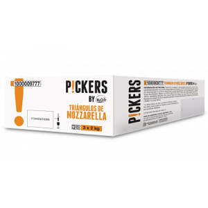 Triangulo de Mozzarella Pickers Caja (3 x 2Kg)