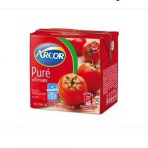 Pure de Tomate Arcor Brick (12 x 1050 gr).